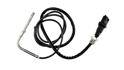 Senzor temperatura filtru particule Fiat Doblo 1.3jtd 2004- Oval - In Forma De "L" in fata la filtru de particule diesel, NTY EGT-FT-014