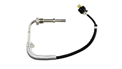 Senzor temperatura filtru particule Mercedes M W164 300cdi, 350cdi 2009-, E W212 300cdi, 350cdi 2009-, R W251 R280cdi, R350cdi 2006-, in fata turbocompresorului, lungime cablu 330m, NTY EGT-ME-030