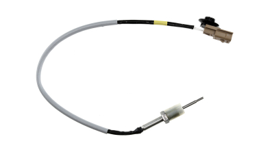 Senzor temperatura filtru particule Renault Laguna 2 1.9dci 2005-, Megane 2 1.9dci 2002-, Megane 3 1.9dci 2008-, in fata turbocompresorului, lungime cablu 330mm, , NTY EGT-RE-000
