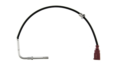 Senzor temperatura filtru particule Skoda Fabia 1.2tdi 2010-, Roomster 1.2tdi 2010-, Vw Polo 1.2tdi 2010-, in fata la filtru de particule diesel, , NTY EGT-VW-020