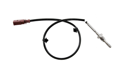 Senzor temperatura filtru particule Audi A6 2.0tdi 2008-, Seat Exeo 2.0tdi 2009-, in fata turbocompresorului, lungime cablu 330mm, , NTY EGT-VW-030