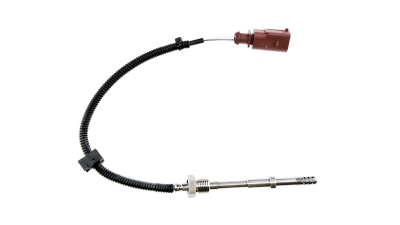 Senzor temperatura filtru particule Audi A6 3.0tdi 2010-, A7 3.0tdi 2010-, Q7 3.0tdi 2012-, in fata la filtru de particule diesel - Conector De Bronz, NTY EGT-VW-040