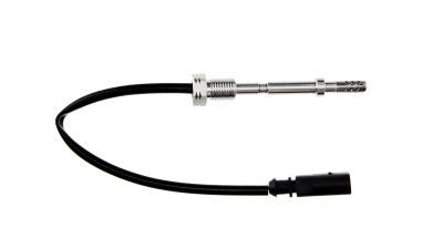 Senzor temperatura filtru particule Vw Amarok 2.0tdi 2010-, 2.0bitdi 2011-, in fata turbocompresorului - 320mm - Conector Negru, NTY EGT-VW-064