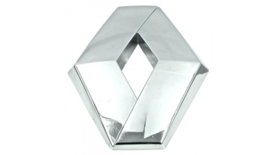 Emblema Renault capota Spate Renault Clio 2 1998-2012, R21; logo, 8200057918,  piesa originala OE