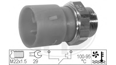 Comutator temperatura, ventilator radiator Opel Calibra A (85_), Vectra A (86_), 2.0i 16V, ERA, 1341023