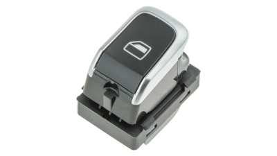 Comutator macara geam Audi A4 2007-, A5 2007-, Q5 2008-, Cromata, NTY EWS-AU-020