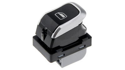 Comutator macara geam Audi A1 2014-, A6 202011-, A7 202011-, A8 2009-, Q3 2011-, Cromata, NTY EWS-AU-038
