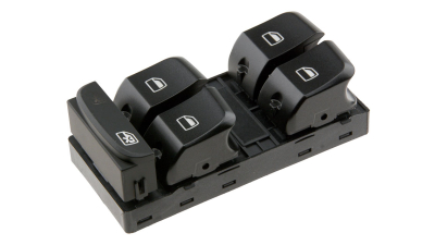 Comutator macara geam Audi A4 2007-, A5 2009-, Q5 2008-, NTY EWS-AU-045