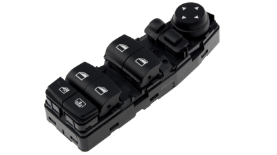 Comutator macara geam Bmw Seria 5 F10, F11 2010-, 5gt F07 2010-, 6 Pini, NTY EWS-BM-007