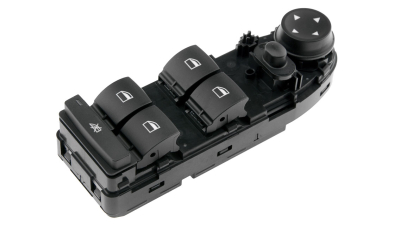 Comutator macara geam Bmw Seria 5 E60, E61 2007-, Cu Reglare Oglinda, 4 Pini, NTY EWS-BM-012