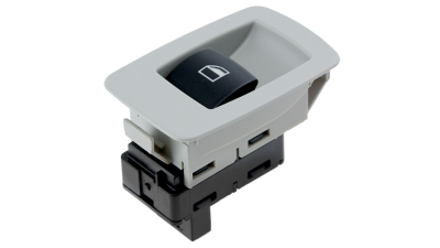 Comutator macara geam Bmw Seria 3 E90, E91 2004-, X5 E70 2006-, X6 E71, 72 2007-, 3 Pini, Gri, NTY EWS-BM-015