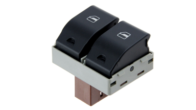 Comutator macara geam Seat Ibiza, Cordoba 2002-2009, Fox 2003-2014, Polo 2001-2012, Pentru Modele Cu Geamuri Electrice Fata Si Spate, NTY EWS-VW-071