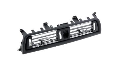 Grila ventilatie aer AC Bmw Seria 5 F10, F11, 2010-, Central-Cromat, NTY EZC-BM-048