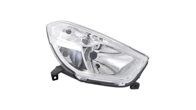 Far Dreapta DACIA DOKKER 2012-, DOKKER EXPRESS, LODGY 03.2012- cu daytime running light, reglare cu cablu; transparent, tip bec H4, 260105000R,  piesa originala OE
