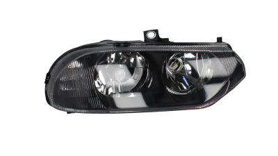 Far Alfa Romeo 156 (932) 11.1997-08.2003 TYC partea Dreapta tip bec H1+H7 fara motoras reflector negru