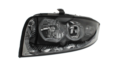 Far Audi A2 01.2000-12.2005 VALEO fata stanga, fara motor si becuri , tip bec H3+H7