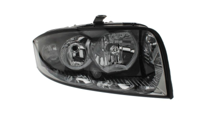 Far Audi A2 01.2000-12.2005 VALEO fata dreapta, fara motor si becuri , tip bec H3+H7