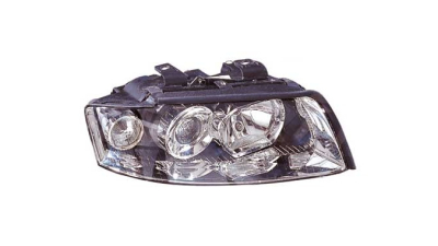 Far Audi A4 (B6) 11.2000-11.2004 BestAutoVest fata dreapta tip bec H7+H9 pt model Cabrio si S4, negru
