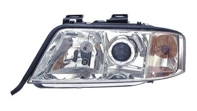 Far Audi A6 (C5) Sedan/Combi 09.1999-05.2001 fata dreapta tip bec H1+H7  (fara 8cilindri)