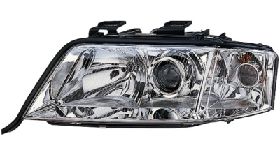 Far Audi A6 (C5) Sedan/Combi 09.1999-05.2001 BestAutoVest fata stanga tip bec H7+H7 (fara 8cilindri)