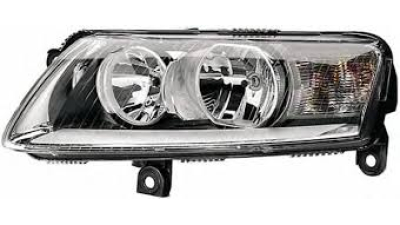 Far Audi A6 (C6) 10.2008-03.2011 TYC fata stanga daytime running light tip bec H7+H15 cu motoras