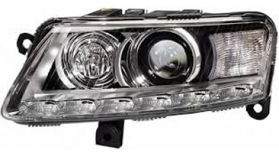 Far Audi A6 (C6) 10.2008-03.2011 HELLA fata stanga daytime running light  tip bec D3S+H8 xenon , fara balast cu lumini pt curbe