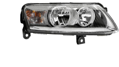 Far Audi A6 (C6) Sedan/Avant 05.2004-10.2008 HELLA fata dreapta H1+H7 cu motoras electric