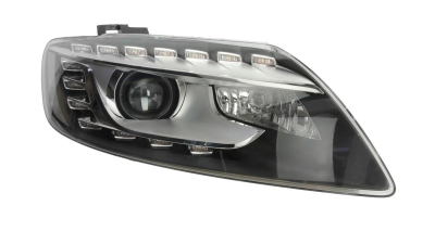Far Audi Q7 (4L) 08.2009-2015 (modele cu 6/8cilindri ) VALEO fata dreapta cu bec D3S+H7+LED daytime running 44142 cu lumini pt curbe