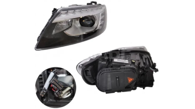 Far Audi Q7 (4L) 08.2009-2015 (modele cu 6/8cilindri ) VALEO fata stanga bec D3S+H7+LED xenon cu daytime cu limini pt curbe