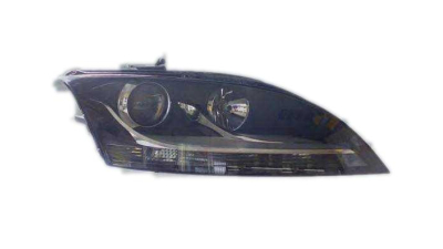 Far Audi TT (8J), 05.2006-09.2014 AL Automotive lighting fata dreapta 135110-U tip bec H7+H7 reflector silver cu motoras