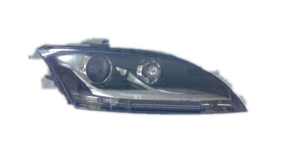 Far Audi TT (8J), 05.2006-09.2014 AL Automotive lighting fata stanga 135109-U tip bec H7+H7 reflector silver cu motoras