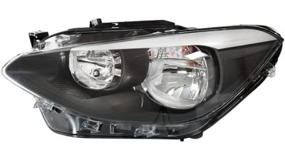Far Bmw Seria 1 (F20) 08.2011- HELLA fata stanga , reglaj electric, cu motoras, bec H7+H7