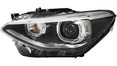 Far Bmw Seria 1 (F20) 08.2011- HELLA partea Dreapta D1S, reglaj electric, cu motoras