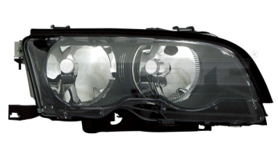 Far Bmw Seria 3 (E46) Coupe/Cabrio 07.2001-03.2003 AL Automotive lighting fata dreapta tip bec H7+H7, reflector negru cu motoras