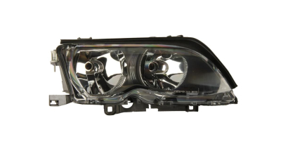 Far Bmw Seria 3 E46 Sedan/Combi 06.1998-09.2001 TYC fata dreapta , reflector negru