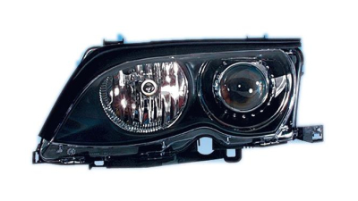Far Bmw Seria 3 E46 Sedan/Combi 2003-06.2005 ZKW fata stanga tip bec D2S+H7 cu ballast si bec, cu bec D2S