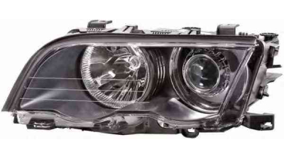 Far Bmw Seria 3 (E46) Sedan/Combi 06.1998-09.2001 BestAutoVest fata dreapta tip bec D2S+H7, xenon reflector negru