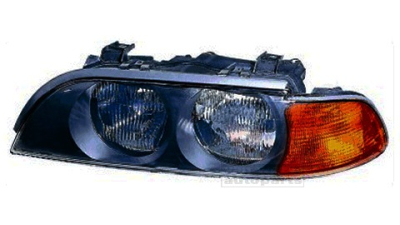 Far Bmw Seria 5 E39 01.1996-08.2000 BestAutoVest fata stanga , semnalizare portocalie cu motoras