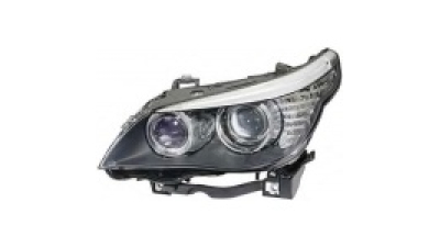 Far Bmw Seria 5 E60/E61 04.2007-06.2010 HELLA fata stanga D1S+H8, bixenon, DRL, fara balast , becuri si motoras