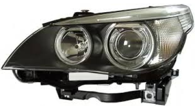 Far Bmw Seria 5 E60/E61 06.2003-12.2004 HELLA fata dreapta D2S+H7, bixenon