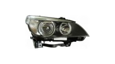 Far Bmw Seria 5 E60/E61 06.2003- 12.2004 HELLA fata dreapta D2S+H7, bixenon, lumina curbe