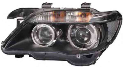 Far Bmw Seria 7 E65/E66 01.2005- 10.2008 HELLA fata stanga tip bec D1S+H7 xenon