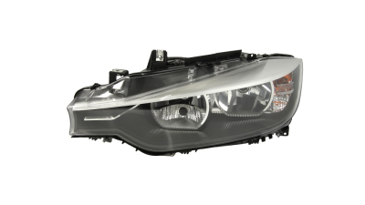 Far Bmw Seria 3 (F30/F31), 01.2012-06.2015 Sedan/Combi, electric, tip bec H7+H7, cu motoras, omologare ECE, cu lumina de zi, 63 11 7 259 523; 63117259523, Stanga