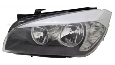 Far Bmw X1 (E84) 09.2009-07.2012 VALEO fata stanga H7+H7, cu ornament superior alb