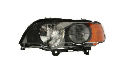 Far Bmw X5 01.1999-05.2003 TYC fata stanga H7+HB3
