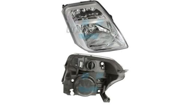 Far Citroen C2 01.2003-05.2008/ 05.2008-11.2009,- TYC partea Dreapta, tip bec H4,cu motoras