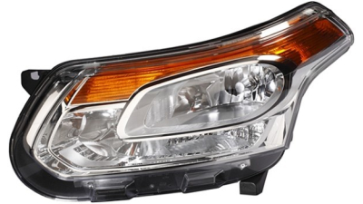 Far Citroen C3 PICASSO 10.2008- HELLA partea Stangabec H1+H7, reglare electrica