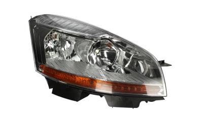 Far Citroen C4 PICASSO (UA/UD) 10.2006-06.2013 Depo partea Dreapta, Bec H1 + H7, reglaj electric
