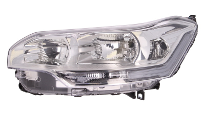 Far Citroen C5 01.2008-09.2010 VALEO partea Stanga, cu lumina viraje, tip bec H1+H7+H7