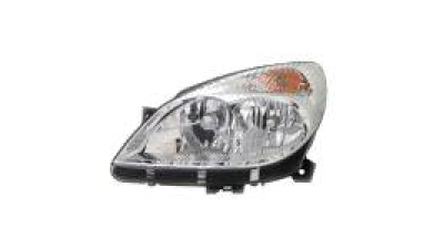 Far Citroen C5 03.2001-09.2004 TYC partea stanga tip bec H4+H7 reglaj manual